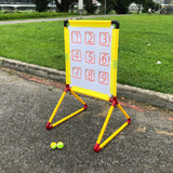 Badminton/ Football Toss/ Baseball Toss 3-In-1  Game